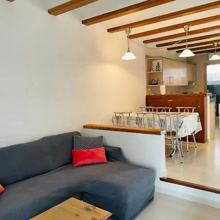 Ferienhaus Casa Con Terraza Y Piscina En Els Poblets - Es-373-3 *