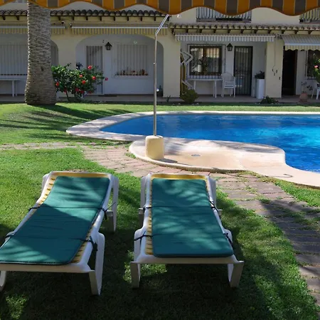 Casa Con Terraza Y Piscina En Els Poblets - Es-373-3